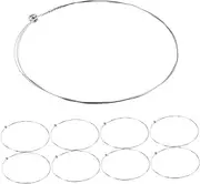Abaodam 10pcs Acoustic Guitar Strings Replacement Steel E-1st Strings Set Extra Light for