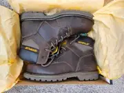 New CAT Gunnison P90029 6'' Steel-Toe Work Boot (Size 10.5)