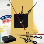 Movement Wall Clock Long Spindle Silent DIY Quartz Motor Mechanism Repair Kit AU