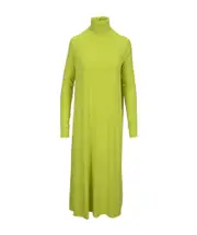 Raf Simons Jersey Maxi Dress XS Green