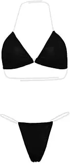 Women's Sexy Thong Bikini Triangle Mini Swimsuit