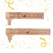 2 Pcs Micrometer Digital Gauge Calipers Pocket Jewelry Caliper