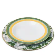 La DoubleJ Roman Holiday 2-Piece Soup and Dinner Plate Set