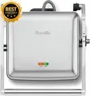 the Toast and Melt 4-Slice Sandwich Press, Brushed Stainless Steel, LSG545BSS