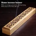 Incense Holder Wood Incense Stick Holder Burning Incense Burner Ash Catcher V5B1