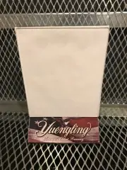 YUENGLING Table Beer Sign 2 Sided Menu Holder Advertising Acrylic Inserts NEW