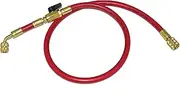 FUSO R22R12R502 charge hose with a valve 92cm red FS-722AB-1
