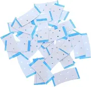HONMEET 40pcs Wig Tape Double Sided Tape Wigs Double Side Tape Double Sided Adhesive Tape 2 Sided Tape Support Tapes Portable Adhesive Tape Hair Wig Adhesive Tape Plastic Sky-Blue