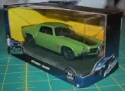 Jada Toys 2018 Fast & Furious Green 1973 Chevrolet Camaro 1:32 Scale "F-Bomb"