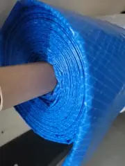 HEAVY DUTY BLUE TARPS 20' X 100' - WATER/TEAR RESISTANT, FIRE RETARDANT