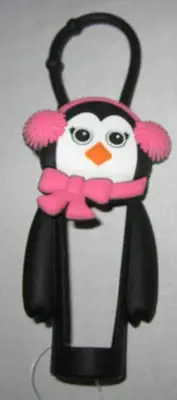 Bath & and Body Works black pink PENGUIN Lip Gloss Lipgloss Holder Women Girl