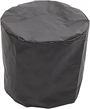 Outdoor Table Cover for Patio Furniture Black Dustproof Protector Reusable Easy to Clean for Home Parties and Events