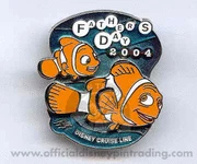 Disney DCL Father's Day Nemo & Marlin Pin