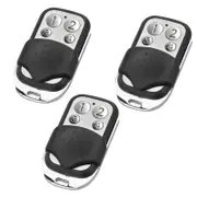 3X Key Fob 433 Universal Replacement Garage Door Car Gate Cloning Remote Control