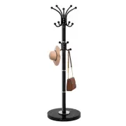 Modern Metal Coat Rack Stand, Coat Rack Freestanding with Natural Marble Base...