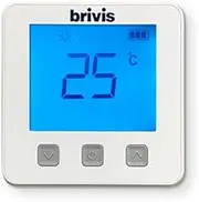 Brivis Heater Heating Digital Manual Thermostat Wall Controller