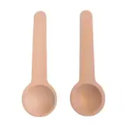 100 Pieces Wooden Spoons Small Wooden Spoons Condiments Salt Spoons for2431