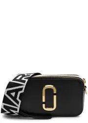 Marc Jacobs The Snapshot Core Leather Cross-body bag - Black ONE SIZE