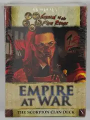 Legend of the Five Rings Empire at War: the Scorpion Clan Deck NEW SEALED L5R