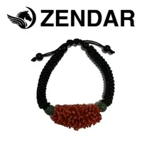 在飛比找momo購物網優惠-【ZENDAR】頂級天然紅珊瑚直側球黑瑪瑙玉球手鍊 1599