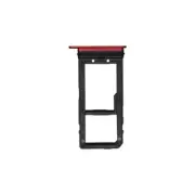 SIM microSD Card Tray Dual for HTC U12+ Flame Red Replacement Repair Replace
