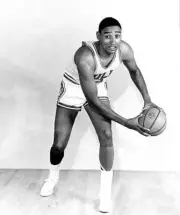 Bob Boozer Of The Chicago Bulls Poses Old Basketball Photo