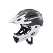 Helmet C-Maniac Black/White Opaque Cratoni Bike