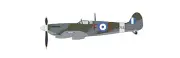 HM Spitfire Mk.IX MJ755 (restored) Hellenic Air Force 1/48 diecast plane model
