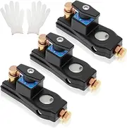 3Pcs Battery Disconnect Switch 12V 24V Universal Car Battery Cut Off Switch Compact Disconnect Isolator for Cars Trucks Boats Motorcycles..(1 Set,Black)