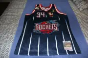 Houston Rockets Jersey Mitchell & Ness 1996/97 Away Mens Large Hakeem Olajuwon