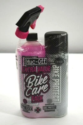 Muc-Off Duo-Pack Cleaning & Polishing Xtra Value Bike Care Kit Bike Protect 2 Pk