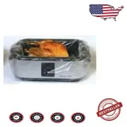 50 Count Electric Roaster Liners for 16-22 Quart Roasters - Easy Cleanup