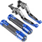 Motorbike Handlebar Grip end Motorcycle Accessories Extendable Brake Clutch Levers Handlebar Grips Ends for Ya-m&aha TMAX 530 T-Max 530 SX DX 2017 2018 2019 (Color : 8)