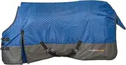 Weaver Leather Turnout Horse Blanket, Threadflare, 1200D, Dazzing Blue 84"