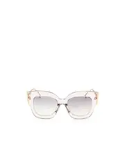 Geometric frame sunglasses 52 Pink