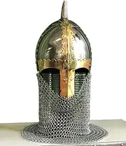NauticalMart Russian Boyar Battle Helmet Knight Adult Costume Functional