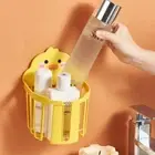 Cute Toilet Paper Shelf Roll Paper Holder Soap Box Beauty Egg Storage Rack