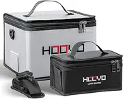 HOOVO Lipo Bag Fireproof, Explosion-Proof Lipo Battery Safe Bag LiPo Guard Safe Bag for Storing and Charging Lipo Batteries with Double Zip