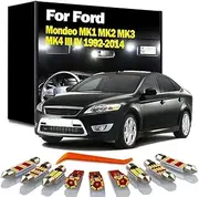 LED Interior Light Kit, For Ford Mondeo MK1 MK2 MK3 MK4 III IV 1992-2008 2009 2010 2011 2012 2013 2014 Car Accessories