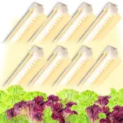 (Pack of 8) LED Grow Lights, 2FT T8 Grow Lights, 192W(8×24W) Full Spectrum