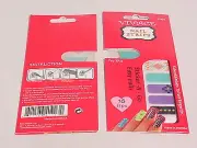 VIVACI NAIL STRIPS STICKER-N-GO EASY NAILS EASY 16 TIPS #D224 #41003