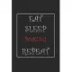 Eat Sleep Boxing Repeat Journal Gift: Lined Notebook / Journal Gift, 120 Pages, 6x9, Soft Cover, Matte Finish