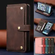 For Samsung A55 A15 A54 A14 A13 A33 A53 A12 A52S Case Leather Wallet Flip Cover