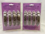 (2 Pk ) = 8 Rings Menagerie Ornate Drapery 4” | TOMMY | Unopened NEW | WR006-AW