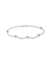 14K Italian Gold Chain Link Bracelet