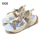 Nike 涼拖鞋 Wmns Oneonta Sandal 女鞋 米白 咖啡棕 藍 橘 厚底增高 可調節 支撐 DX6045-147