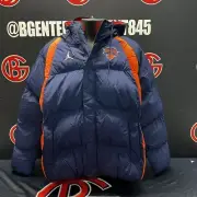New York Knicks Jumpman Jordan Winter Zip-Up Jacket Size X-LARGE