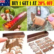 Wooden Animal Bobbin Set, Bobbin Organizer, Bobbin Holder Thread Holder New AU