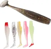 Yardwe 1Set Artificial Fishing Reusable Soft Baits for Freshwater Saltwater Fishing Supplies High Toughness Design for Improved Catch Rate