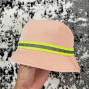 STUSSY BUCKET HAT REFLECTIVE TAPE BUCKET HAT PINK L/XL